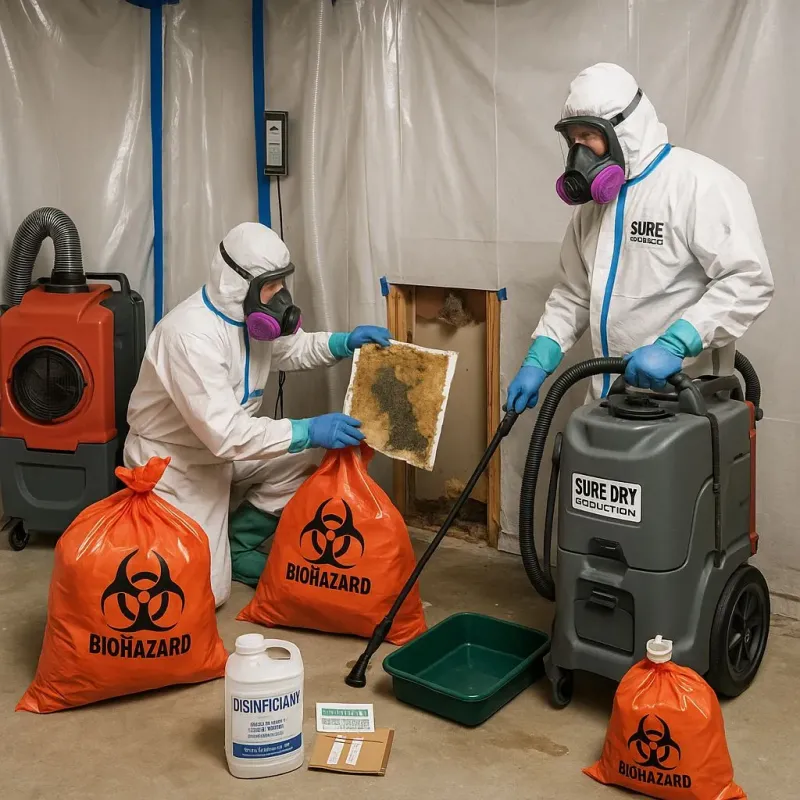 Contaminated Water Handling Protocols process in Tunkhannock, PA