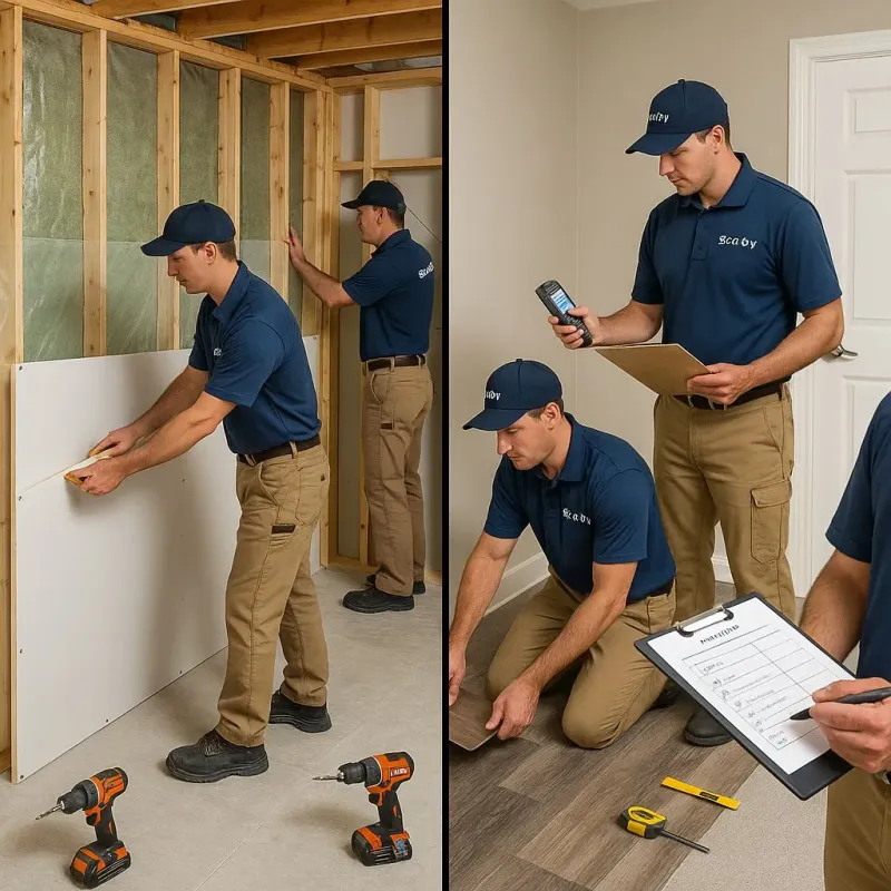 Repairs and Reconstruction process in Tunkhannock, PA