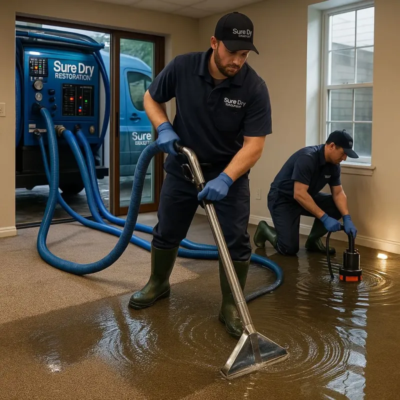 Water Extraction and Removal process in Tunkhannock, PA